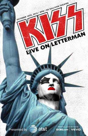 Poster from New York, NY, USA 10 October 2012 show