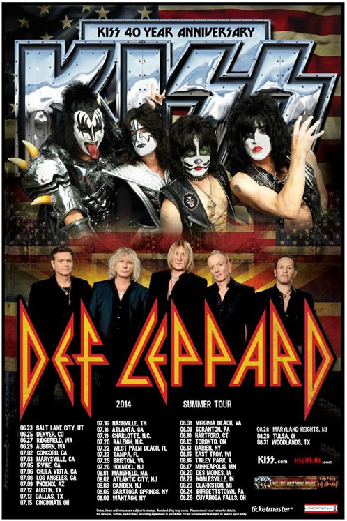 Poster from Camden, NJ (Philadelphia, PA), USA 03 August 2014 show