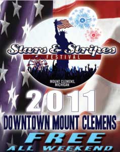 Poster from Ace Frehley Mt Clemens, MI, USA 01 July 2011 show