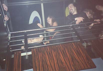 Gene flashing his butt