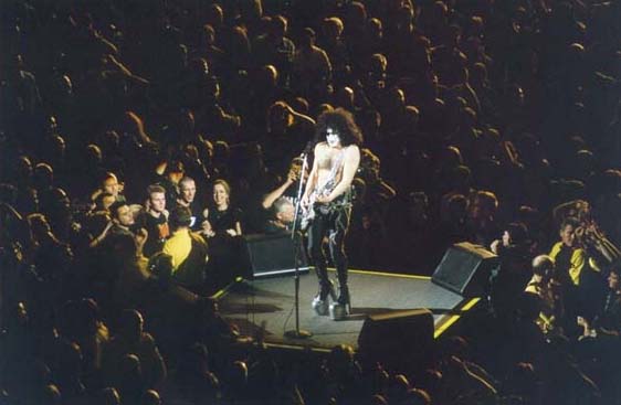 Paul on his solo stage