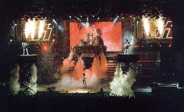 Fireworks, smoke and bombs