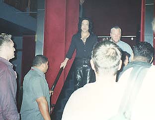 Paul coming down the stairs